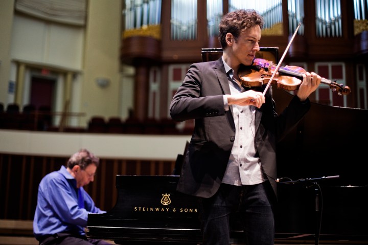 Philip Glass and Tim Fain