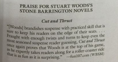 Cut and Thrust review