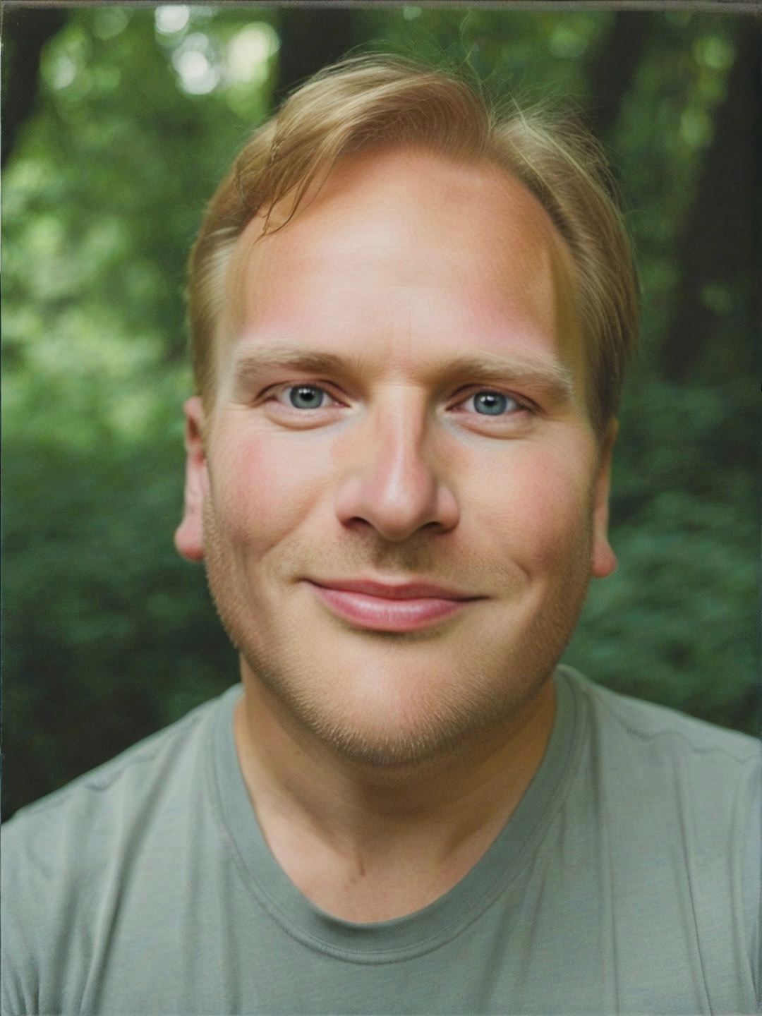 Jathan Fink in woods